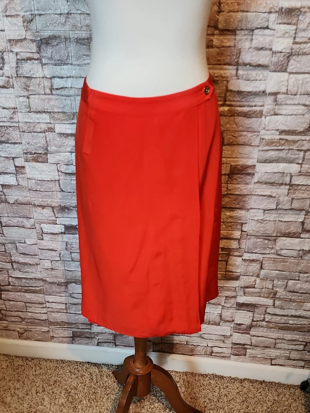 Tory Burch Classic Red Women's Skirt